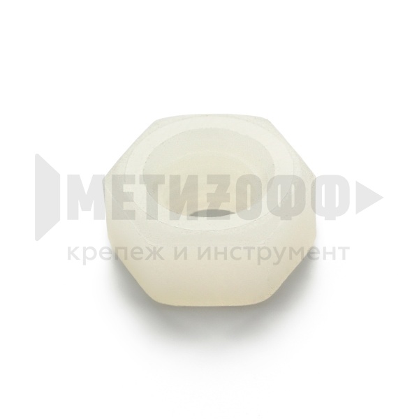 23540 Гайка шестигран. М  5 DIN 555(934) полиамид