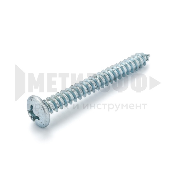 Саморез 5,5х38 DIN 7981 цинк полусф (350шт)