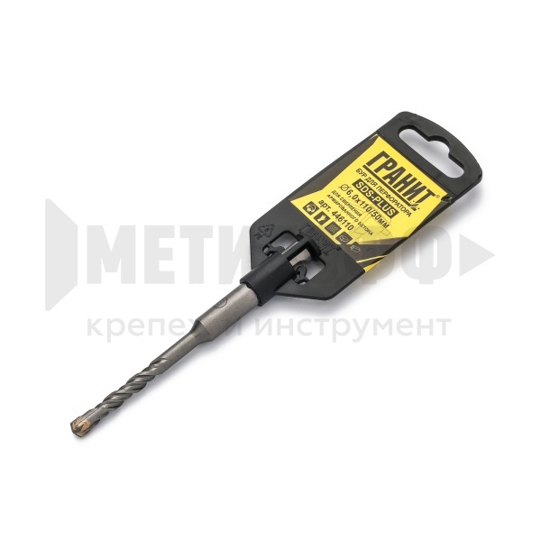 23052 Бур SDS+   6х 110   Quadro-X ГРАНИТ