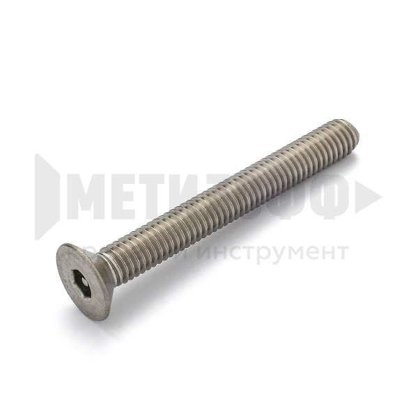 17447 Винт  5 х 40 потай вн.шест. со штифтом  АРТ 9113 А2 НЕРЖ (10)