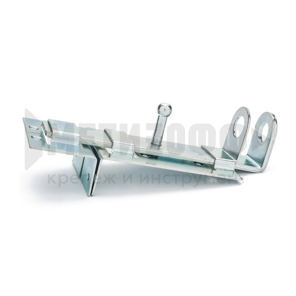 22918 Задвижка дверная ЗД-04 Цинк(10/1)