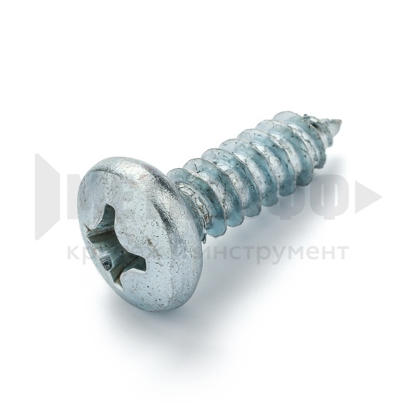 Саморез 6,3х 25 DIN 7981 цинк полусф ( 500шт)