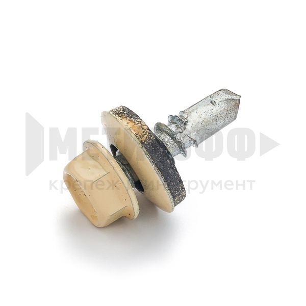 Кровельный саморез 5,5х25 (RAL 1014 бежевый) PRO FF (250 шт/10 Тайвань)