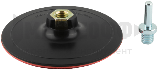 23453 Насадка шлифов. с липуч. для дрели и УШМ тверд.125мм CUTOP(85-574)