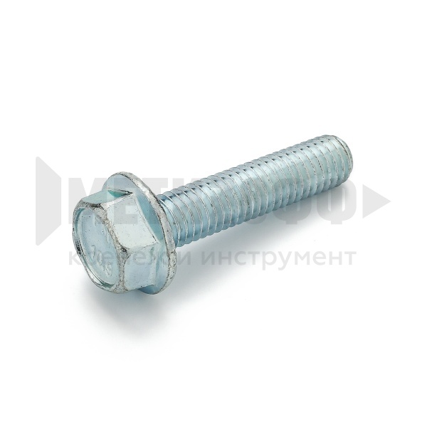 26382 Болт  8х 30 шест. гол. с фланцем DIN 6921 кп 10,9 цинк (50 шт/20)