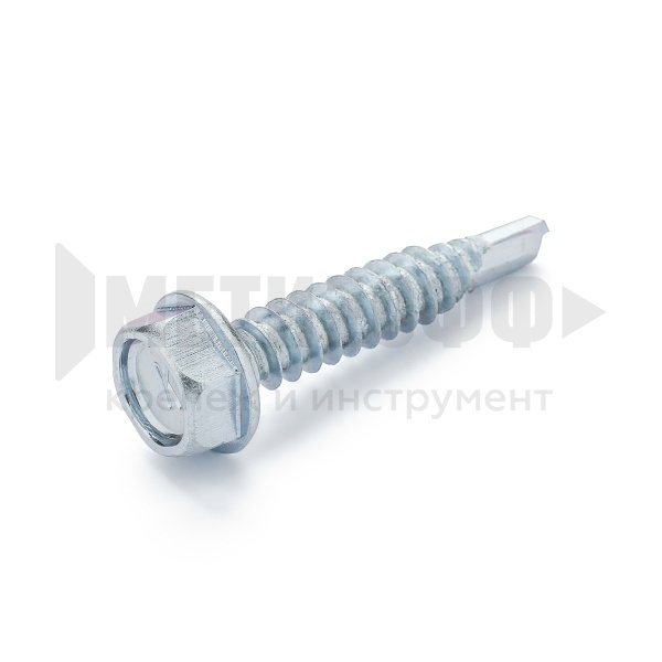 Кровельный саморез 6.3х 32 цинк БЕЗ ШАЙБЫ ()