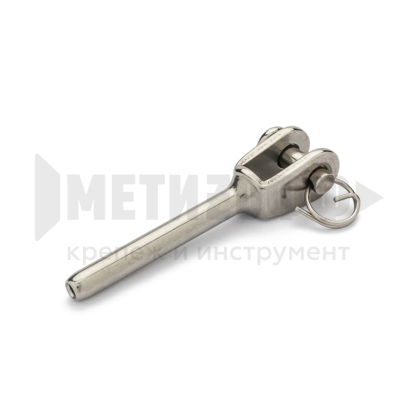 19621 Наконечник д/обжима троса с вилкой  ART 8316 М 2,5  А4 НЕРЖ