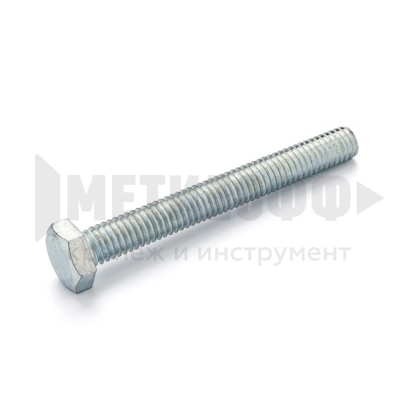 Болт с шес. гол. цинк 8х 60 ( 50)